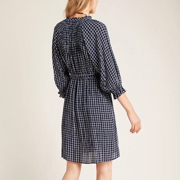 Anthropologie Sara Smocked Shirtdress - Picture 2 of 7